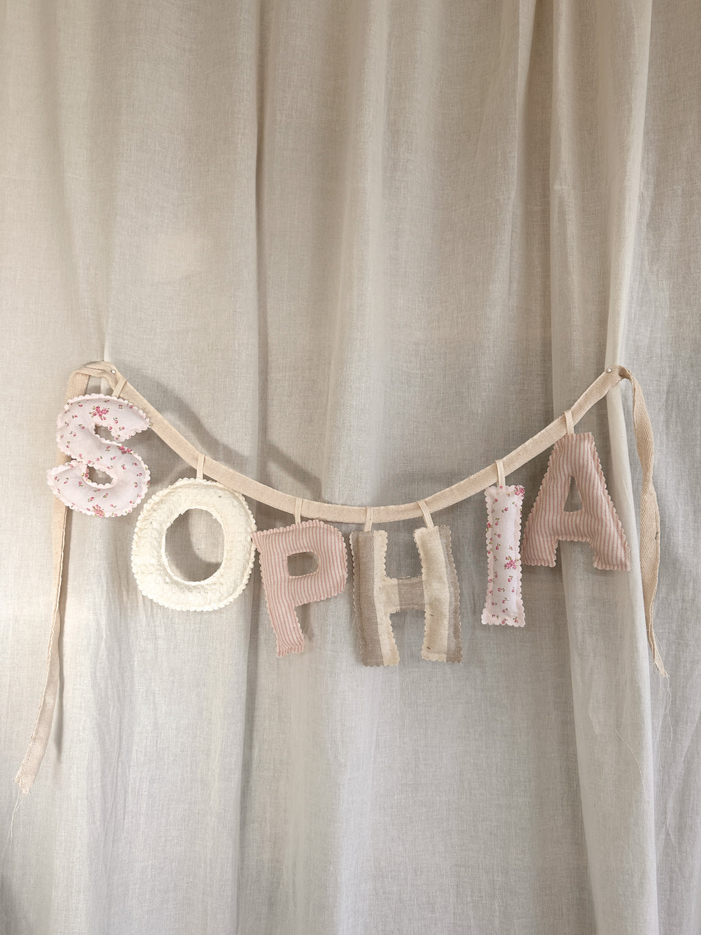 Custom Puffy Letter Banner (coming soon)