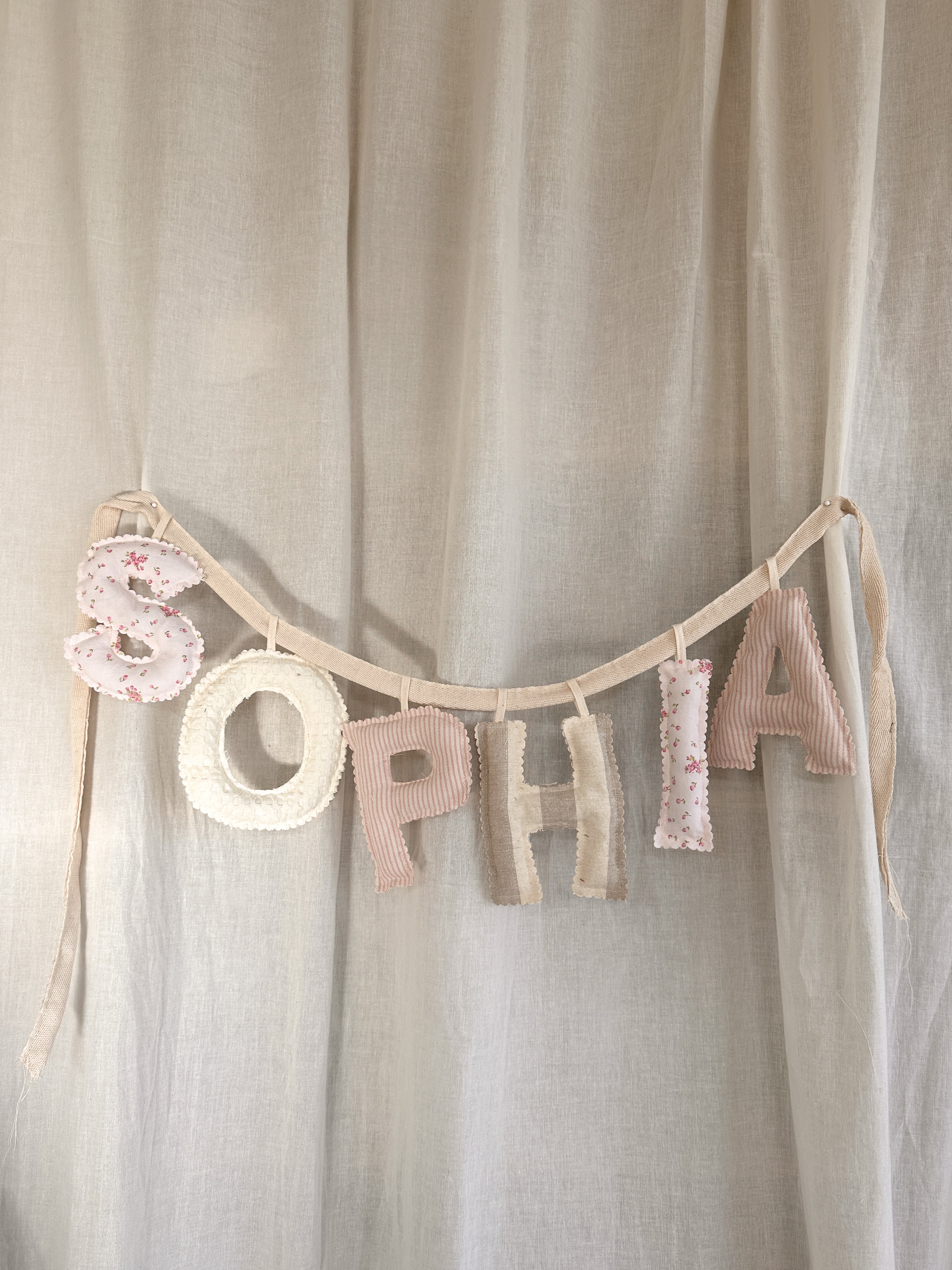 Custom Puffy Letter Banner (coming soon)