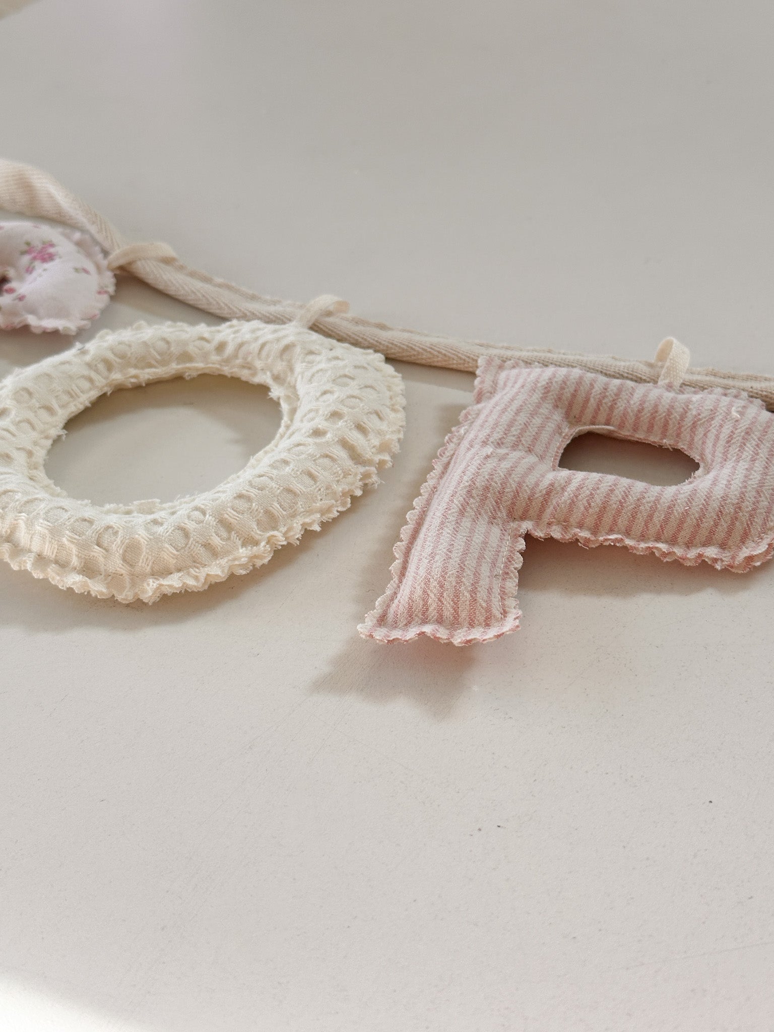 Custom Puffy Letter Banner (coming soon)