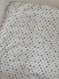 Tan Cross Dots  - Modern Fabric - Size: 84"x120"