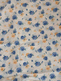 Blue 8 - Vintage Fabric - Size: Multiple Sizes